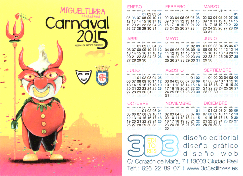carnival-miguelturra-calendar-2015