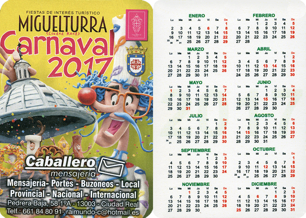 carnival-miguelturra-calendar-2017