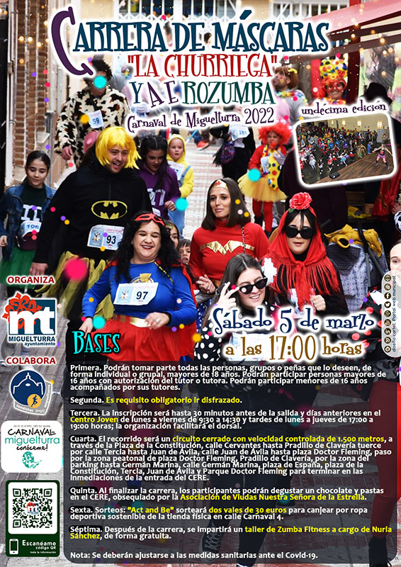 carnival-miguelturra-poster-race-masks-2022