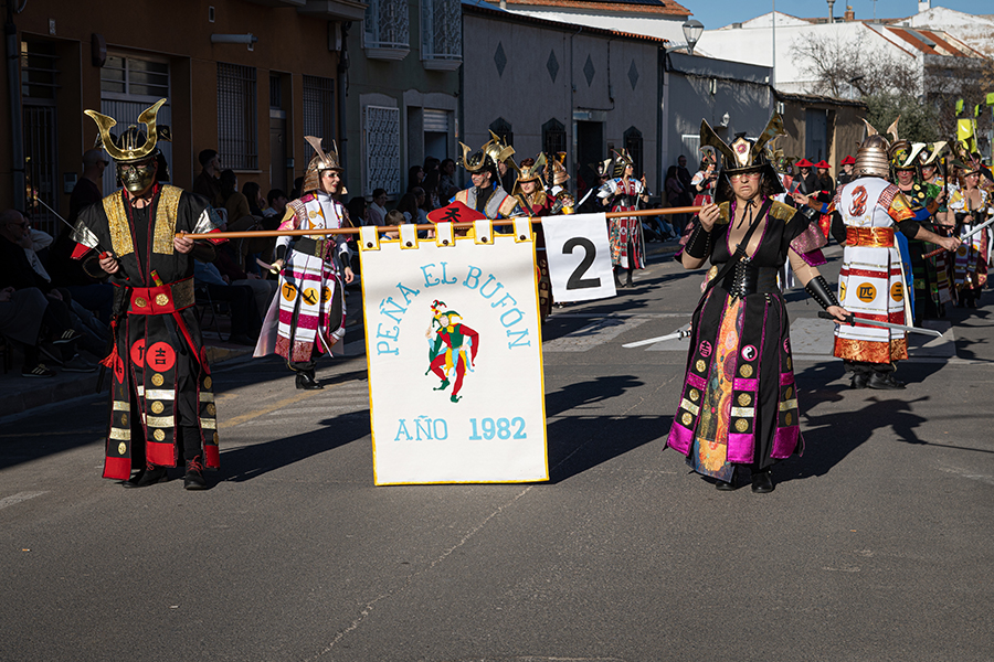 2026. Desfile Nacional Domingo de Piñata. Peña El Bufón. Foto: Francisco M. Peco carnaval-miguelturra-desfile-2026