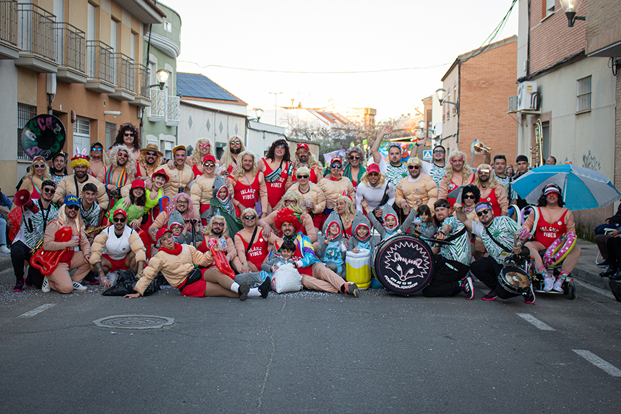 2026. Desfile Nacional Domingo de Piñata. Peña Los Cansaliebres. Foto: Francisco M. Peco carnaval-miguelturra-desfile-2026