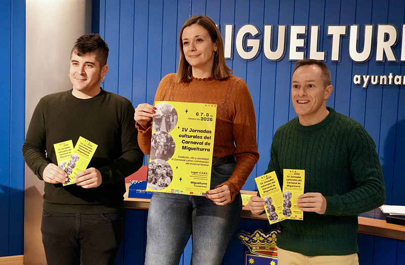 2026. Presentación IV Jornadas Culturales. Foto: Diario Miguelturra iv-jornadas-culturales-presentacion